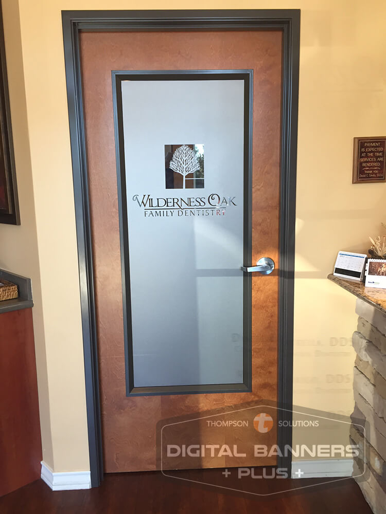 wilderness oak window decal digital banners plus