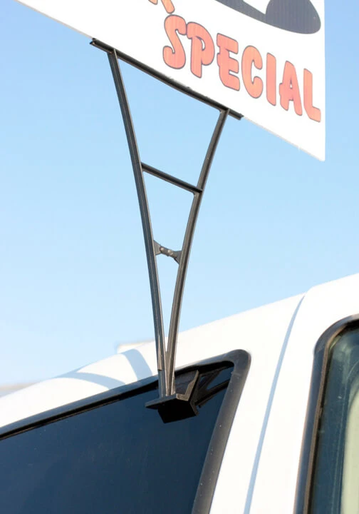 usa window clip sign holder