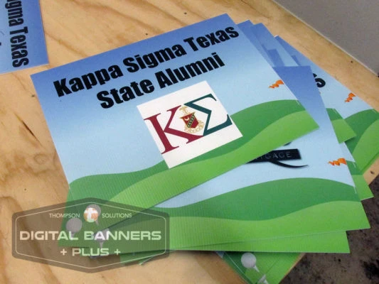 golf tour signs digital banners plus
